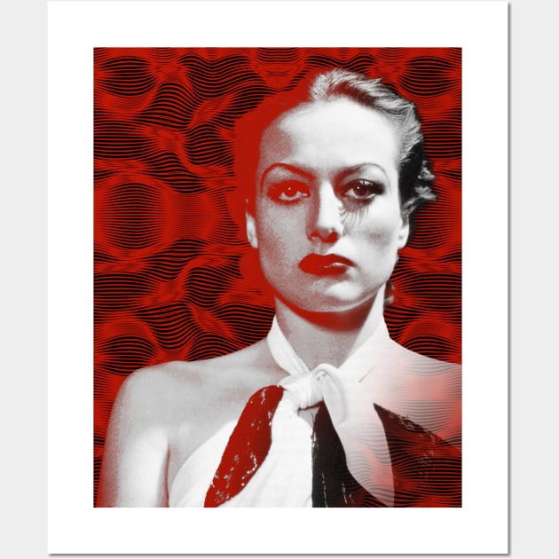 Manificent Joan Crawford Wall Art by Dez53